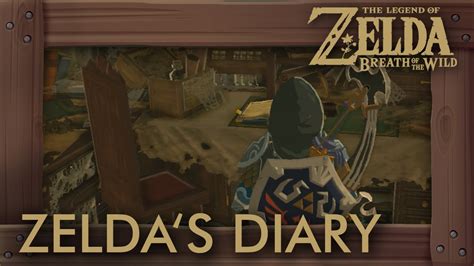 zeldas diary botw|botw breath of the wild.